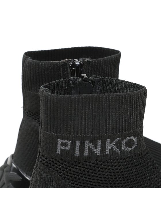 Pinko Pinko Sneakersy Stockton Sneaker AI 23-24 BLKS1 101785 A15G Czarny