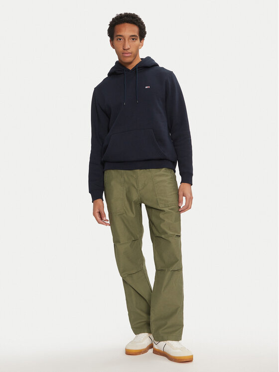 Tommy Jeans Tommy Jeans Pulóver DM0DM20742 Sötétkék Regular Fit