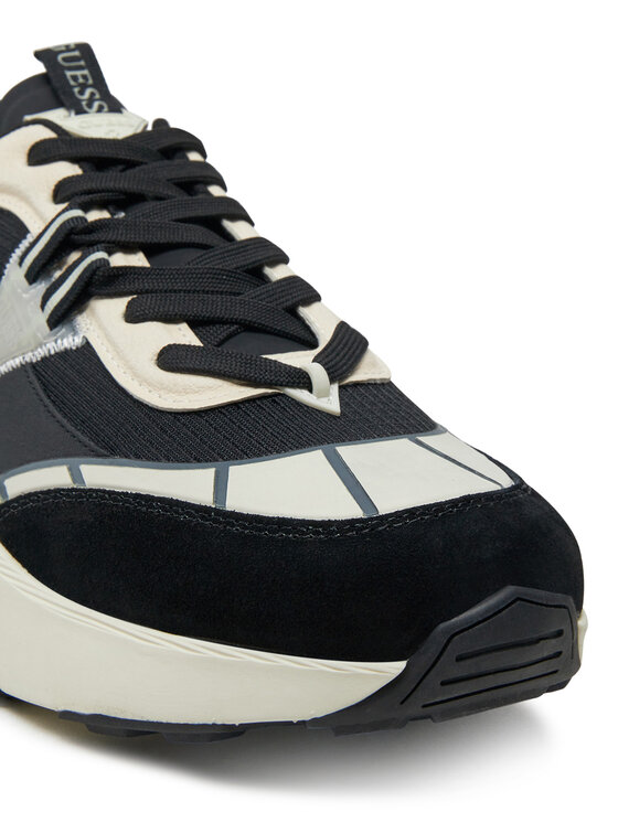 Guess Guess Sneakersy FMJVAL ELE12 Czarny