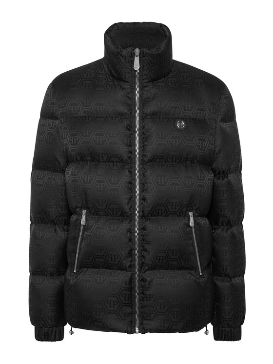 PHILIPP PLEIN PHILIPP PLEIN Kurtka puchowa 26067 Czarny Regular Fit