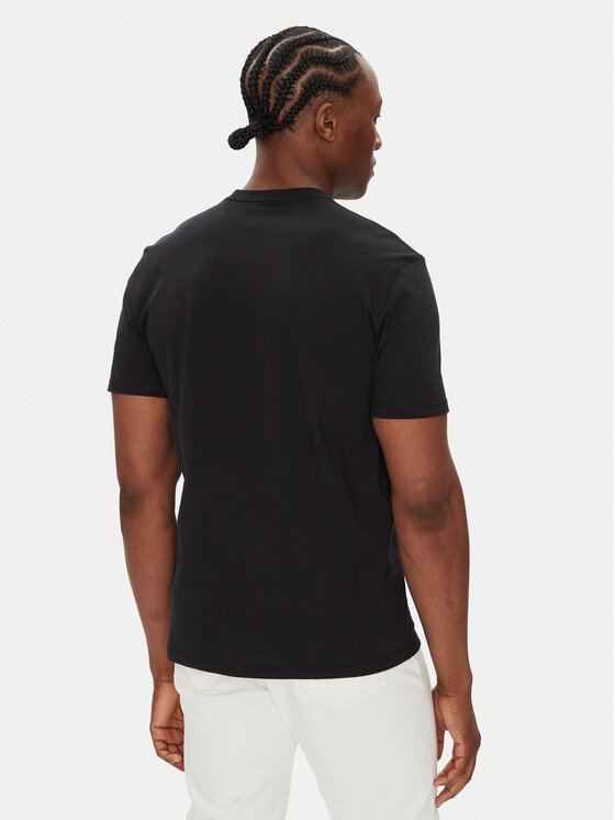 Calvin Klein Jeans Calvin Klein Jeans Marškinėliai Center Monogram LV04RC857G Juoda Regular Fit
