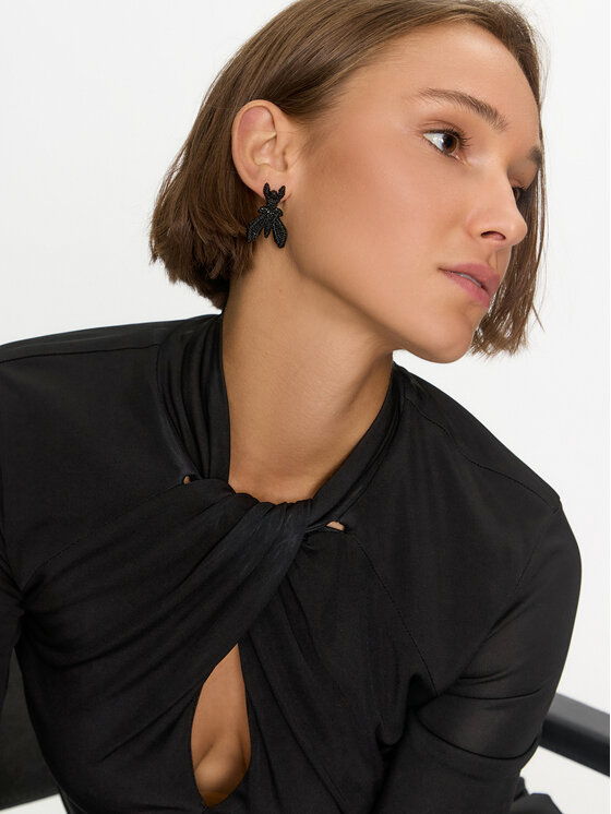 Patrizia Pepe Patrizia Pepe Naušnice 8JA059/M044-J3O4 Crna