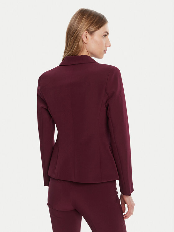 Rinascimento Rinascimento Sakko CFC0126227003 Dunkelrot Slim Fit