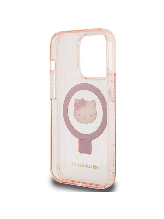 Hello Kitty Hello Kitty Etui na telefon iPhone 15 Pro Różowy
