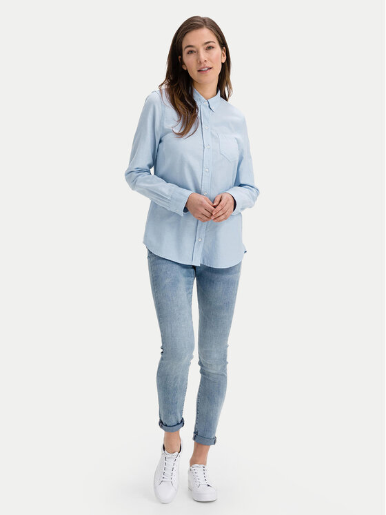 Gap Gap Košeľa 269247-00 Modrá Regular Fit