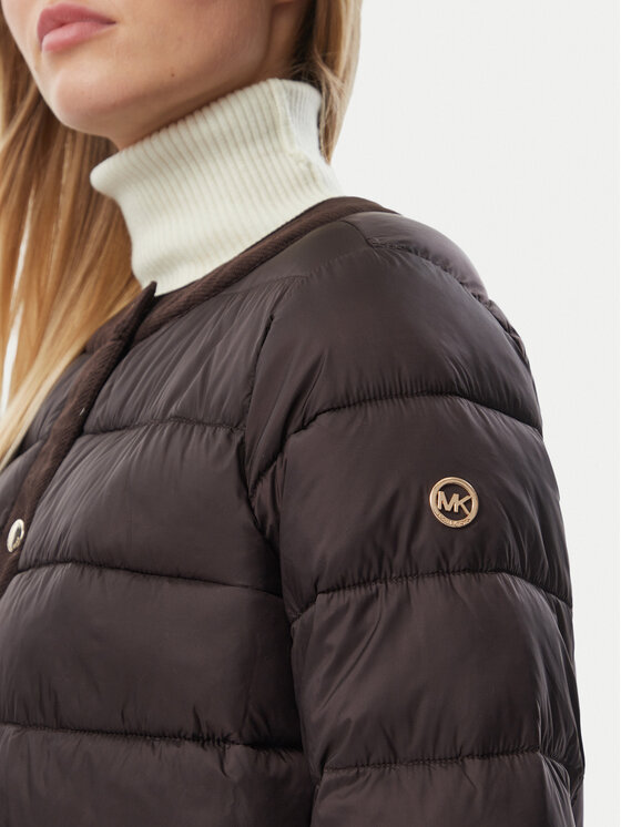 MICHAEL Michael Kors MICHAEL Michael Kors Преходно яке 77B6605M42 Тъмнокафяв Regular Fit
