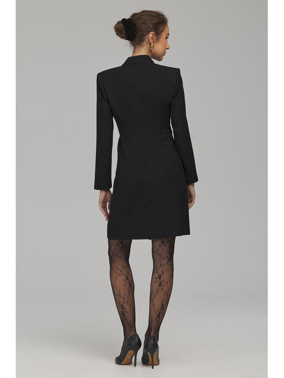 NIFE NIFE Sukienka wieczorowa S299 Czarny Tailored Fit