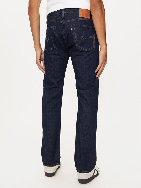 Levi's® Levi's® Jeans hlače 501® 00501-0101 Mornarsko modra Original Fit