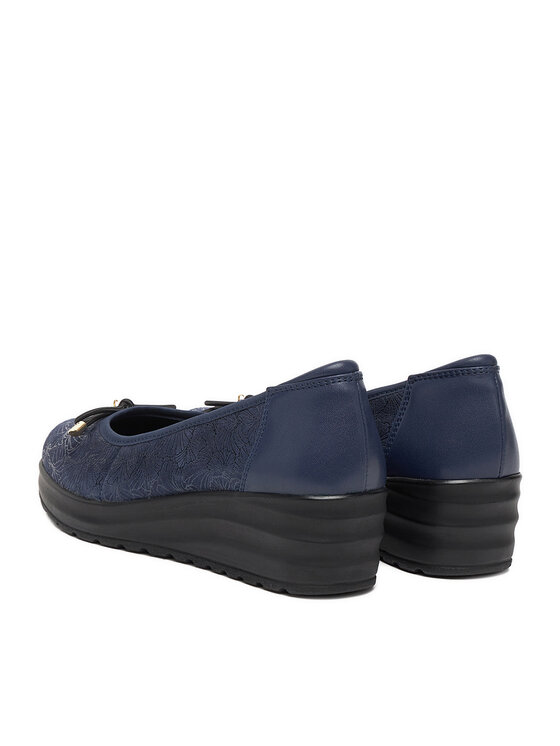 Go Soft Go Soft Ballerinas CEO-WI16-3243-02 Dunkelblau
