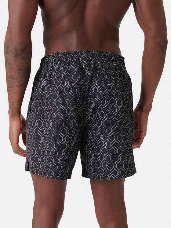 KARL LAGERFELD KARL LAGERFELD Pantaloncini da bagno B1M46003 Blu scuro Regular Fit