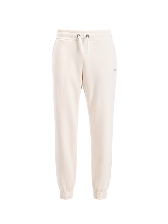 Alpha Industries Alpha Industries Joggery Embroidery Jogger Unisex Beżowy Regular Fit