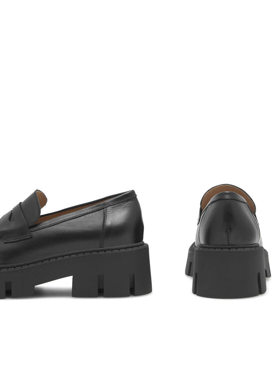 Badura Badura Loafersy MELITO-E23-25713PE Czarny