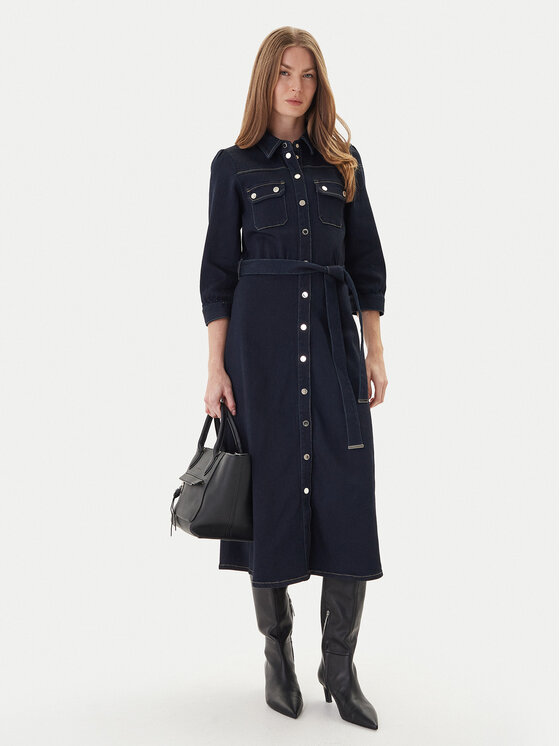 Morgan Morgan Vestito di jeans 252-RJEANA Blu scuro Regular Fit