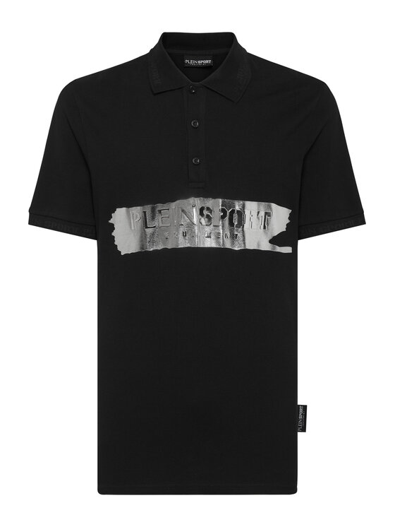 Plein Sport Plein Sport Polo 687 Czarny Slim Fit