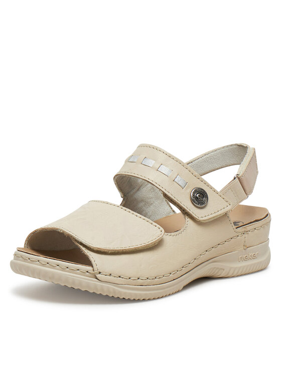 Rieker Rieker Sandalen V7473-61 Écru