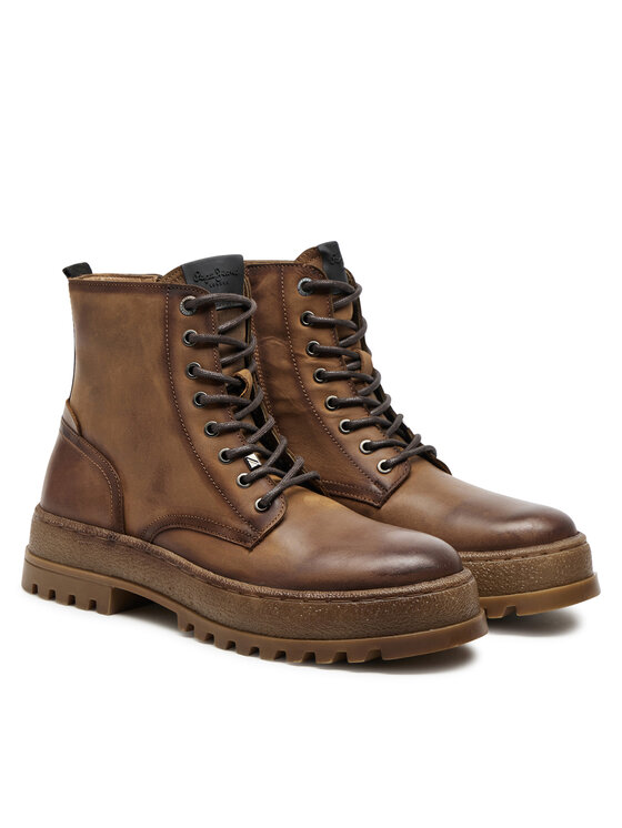Pepe Jeans Pepe Jeans Turistická obuv PMS50258 Hnědá