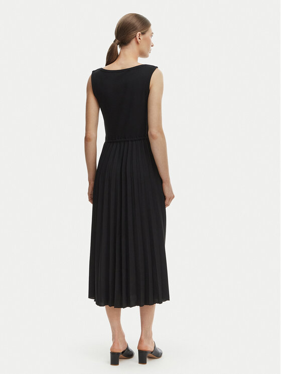 Tommy Hilfiger Tommy Hilfiger Igapäevane kleit WW0WW49312 Must Regular Fit