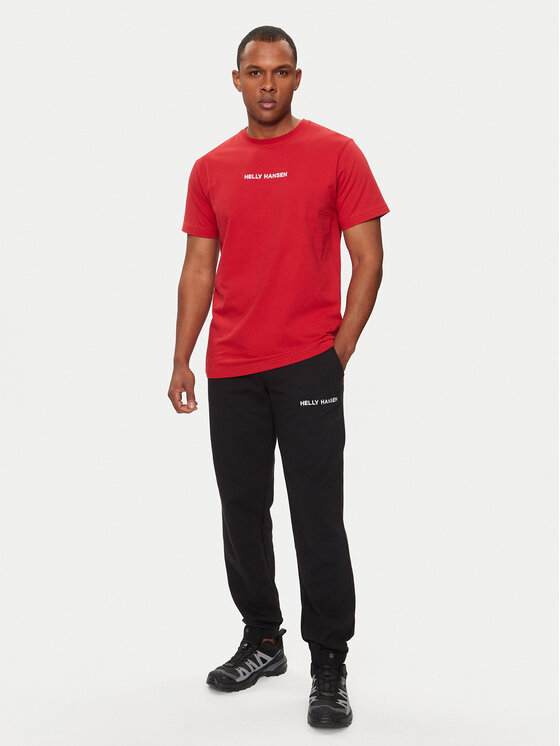Helly Hansen Helly Hansen T-Shirt Core T-Shirt 53532 Červená Regular Fit