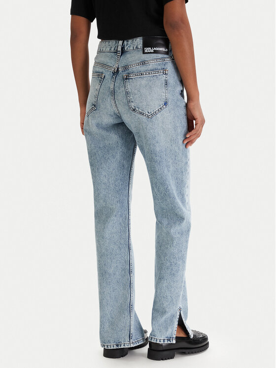 Karl Lagerfeld Jeans Karl Lagerfeld Jeans Blugi B1W10070 Albastru Straight Fit