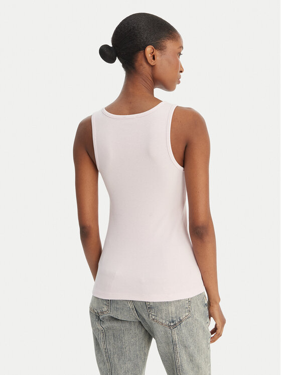 Guess Jeans Guess Jeans Felső W6GPZ2 KA0H1 Rózsaszín Slim Fit