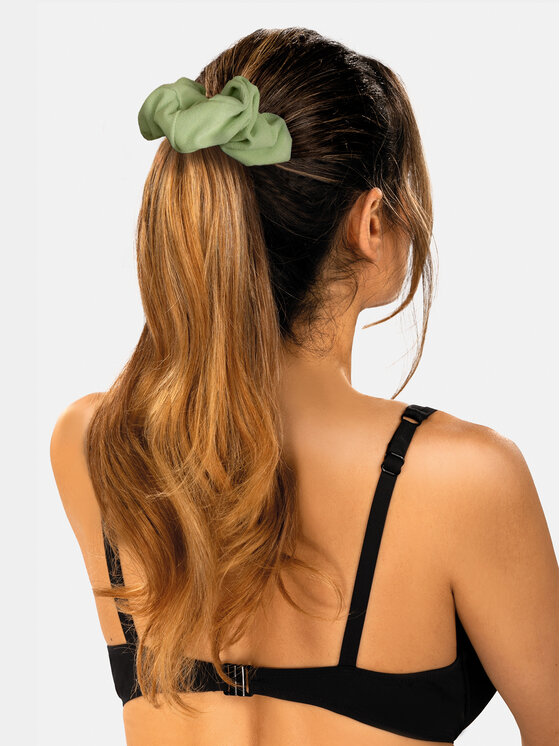 Miss Lou Miss Lou Elastico per capelli A-OE1-Z Verde