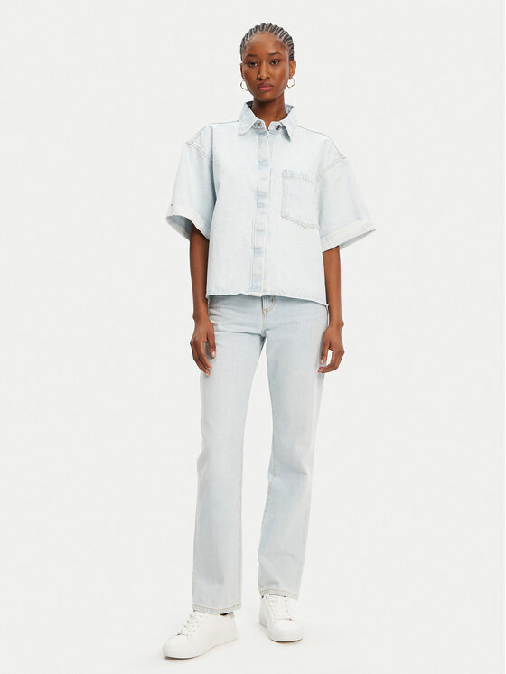 ACCESS FASHION ACCESS FASHION Teksasärk 53-8031-580 Sinine Loose Fit