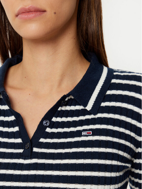 Tommy Jeans Tommy Jeans Sweter DW0DW19887 Beżowy Slim Fit