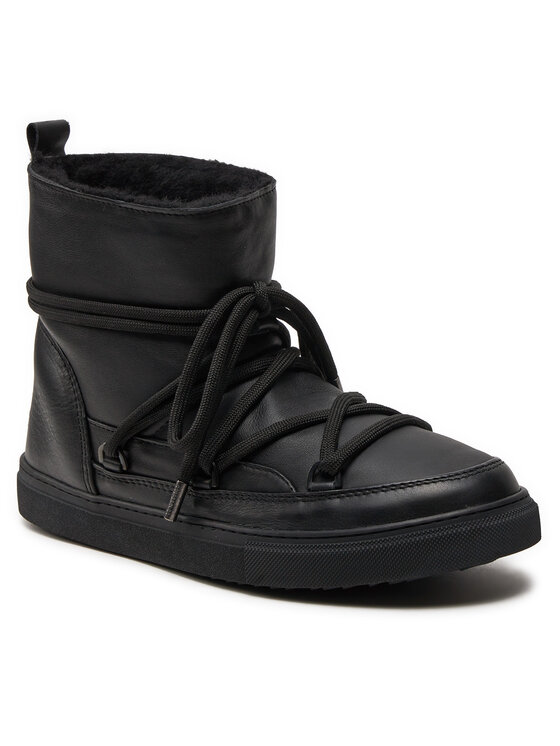 Inuikii Inuikii Μπότες Χιονιού Full Leather 55102-087 Μαύρο