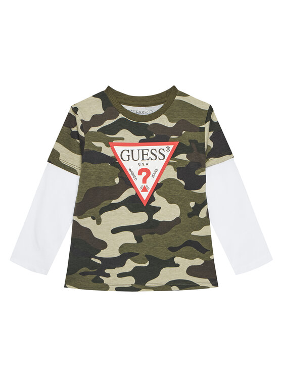 Guess Guess Набір дитячий N5YG00 K8HM4 Хакі Regular Fit