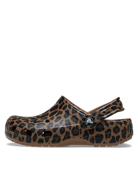 Crocs Crocs Natikače Classic Animal Clog T 211882 Smeđa