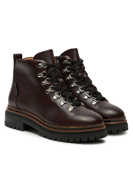 Weekend Max Mara Weekend Max Mara Trapper stila apavi 2425796115600 Brūns