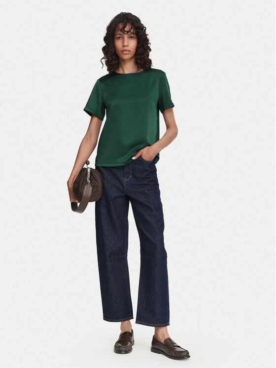 Weekend Max Mara Weekend Max Mara Bluzka Gilbert 2625946041 Zielony ciemny Regular Fit