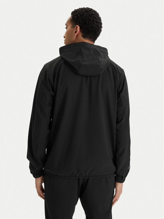 RVCA RVCA Pārejas jaka Yogger II AVYJK00123 Melns Regular Fit
