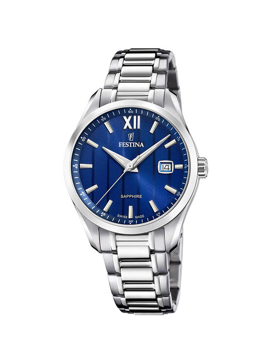 Festina Festina Zegarek F20026-2 Srebrny
