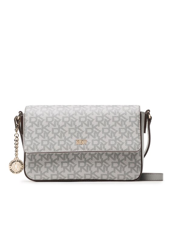 DKNY Torebka BryantMd Flap Xbody R82EJ467 Szary Modivo.pl