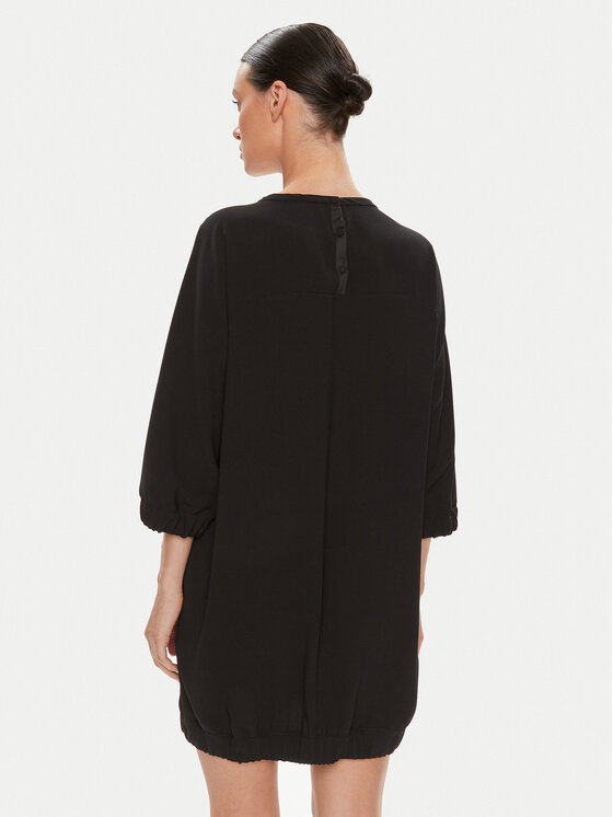 Marella Marella Vestito da giorno Karlie 32261408 Nero Regular Fit