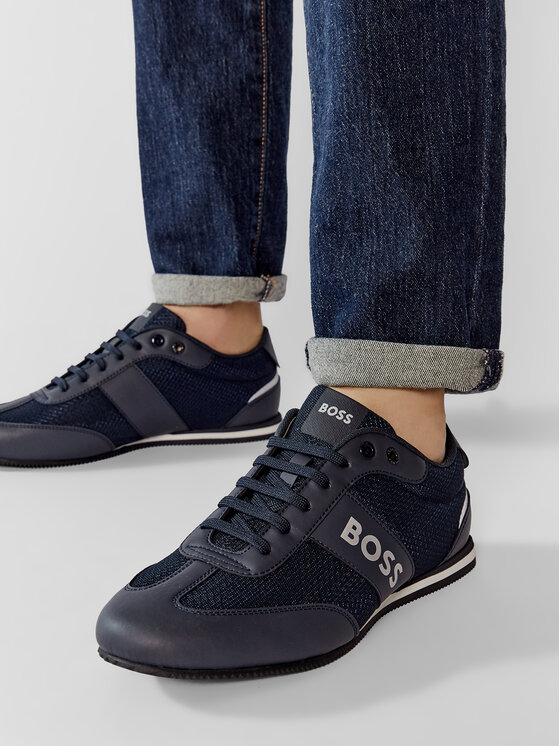 BOSS Boss Sneakers Rusham 50470180 10199225 01 Dunkelblau