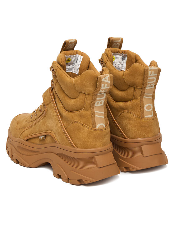 Buffalo Buffalo Schnürschuhe Venom Mid 1622620 Braun