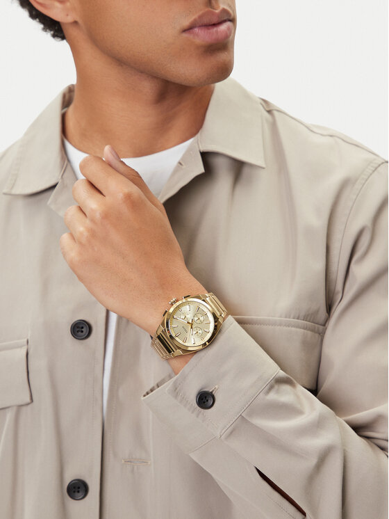 Fossil Fossil Ceas Everett Chronograph FS6119 Auriu