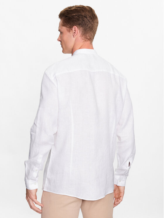 HUGO Hugo Košulja 50490740 Bijela Slim Fit