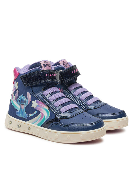 Geox Geox Tenisice Skylin J468WF 0ANAJ C4268 S Tamnoplava