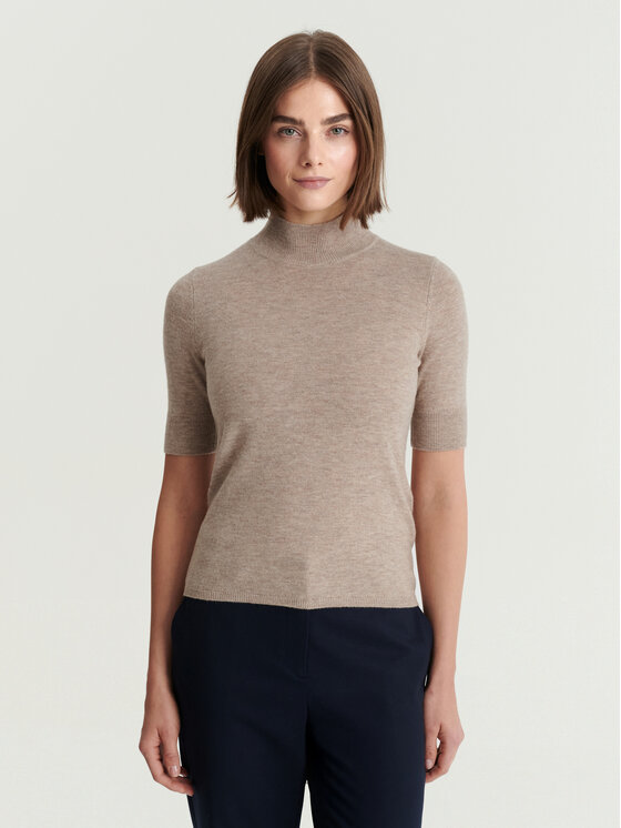 TATUUM TATUUM Golf LU Brązowy Classic Fit