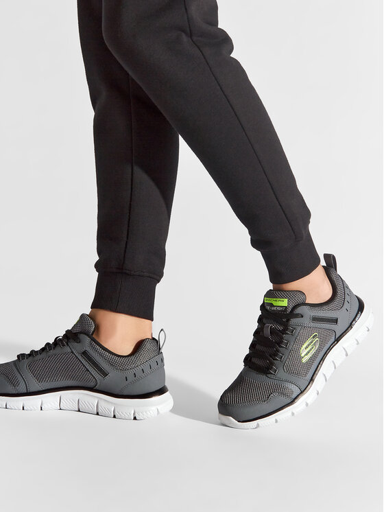 Skechers Skechers Αθλητικά Knockhill 232001/CCBK Γκρι