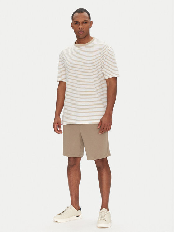 BOSS BOSS T-särk H-Taut 28 50537498 Beež Regular Fit