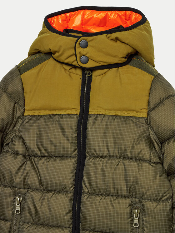 Original Marines Original Marines Zimné bundy DEA2504B Zelená Regular Fit