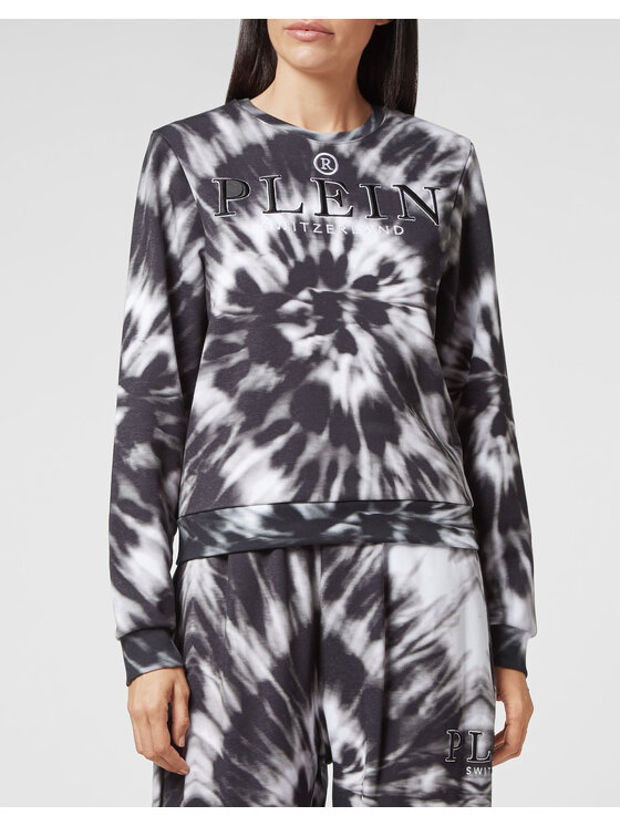 PHILIPP PLEIN PHILIPP PLEIN Bluza 7239 Czarny Regular Fit