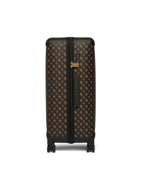 Guess Guess Veľký kufor Wilder Travel TWHP74 52988 Tmavo hnedá