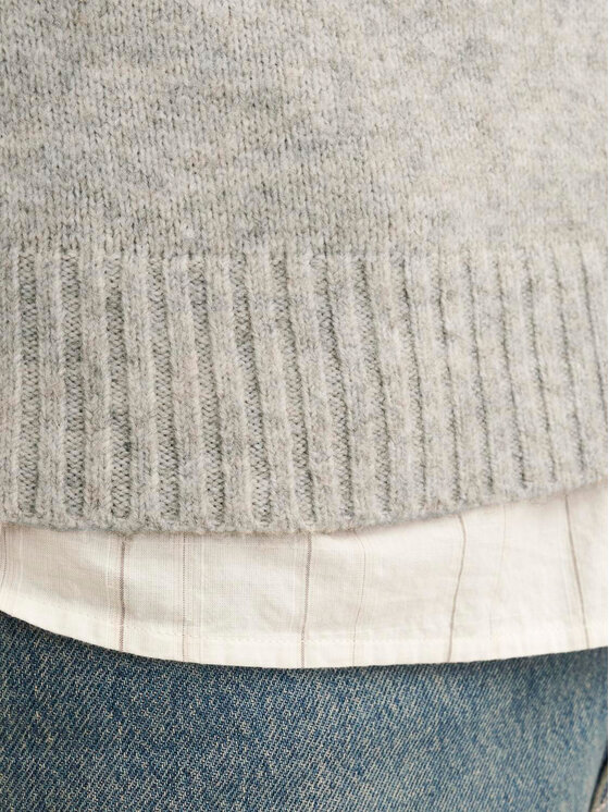 Jack&Jones Jack&Jones Пуловер Rollie 12215468 Сив Relaxed Fit
