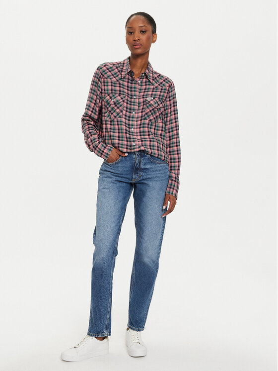 Lee Lee Jeansy Rider 112355250 Niebieski Slim Fit