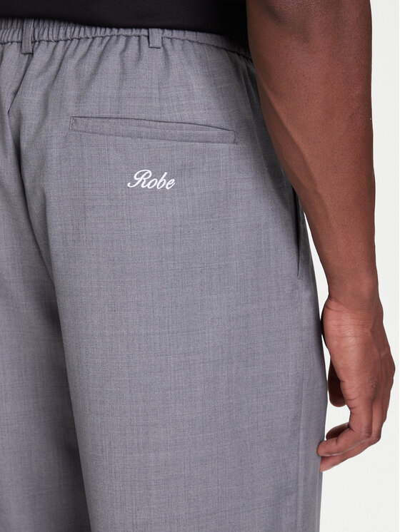 Kappa Kappa Kalhoty z materiálu 62131TW Šedá Regular Fit